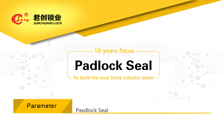 plastic padlock seal 