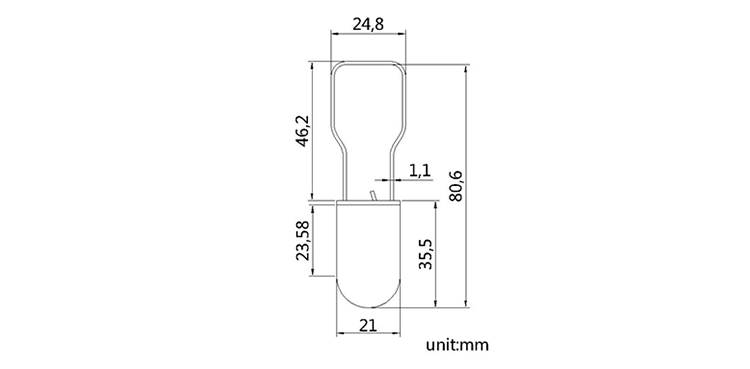 plastic padlock sea CAD 