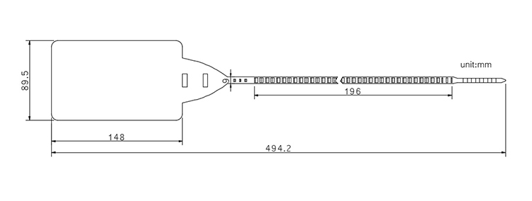 plastic seal CAD