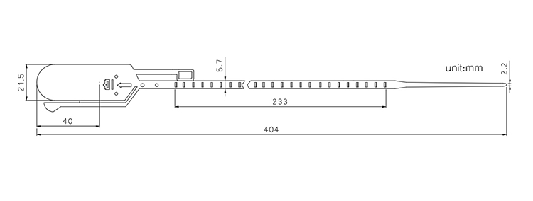 plastic seal CAD