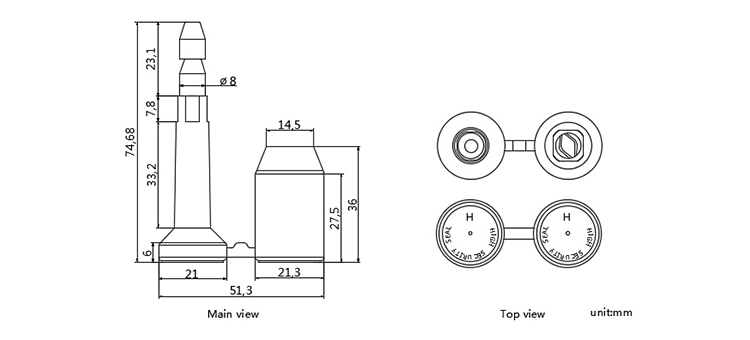 bolt seal CAD