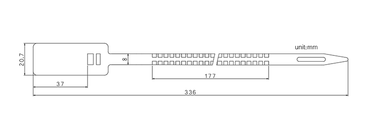 plastic seal CAD