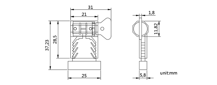 meter seal CAD