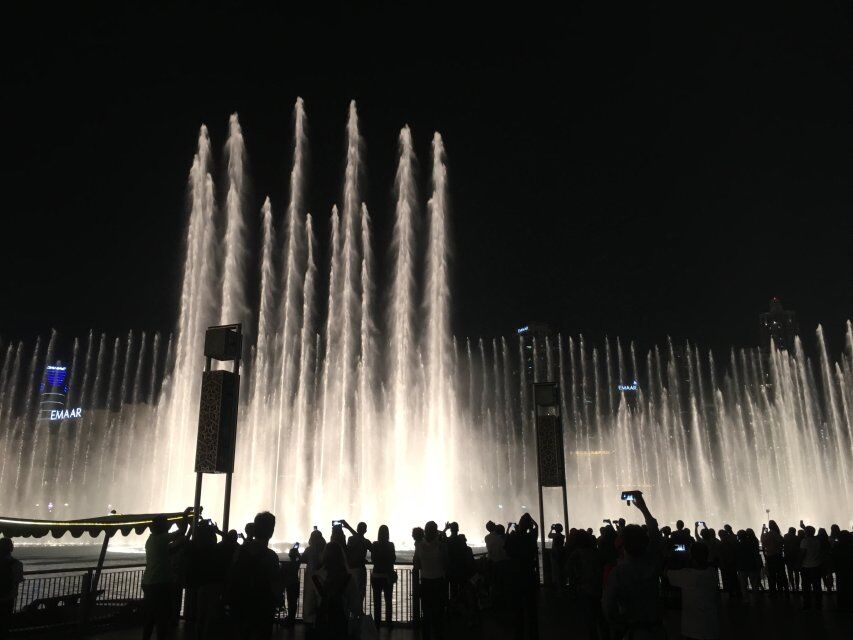 Dubai fountain show