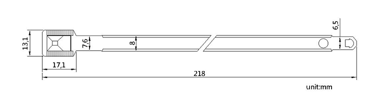 Metal strap seal CAD 
