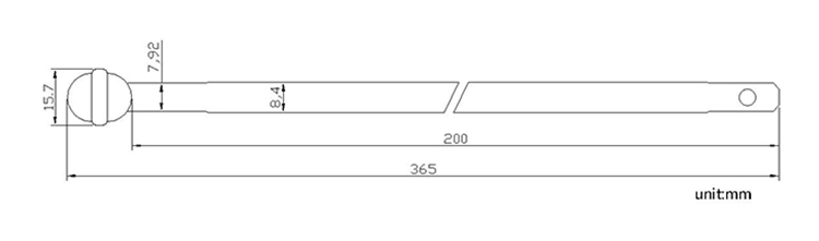 Metal strap seal CAD 