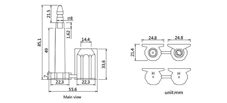 bolt seal CAD