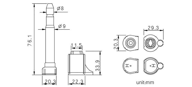  bolt seal CAD