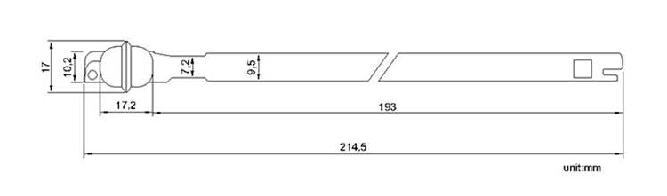 metal strap seal CAD 