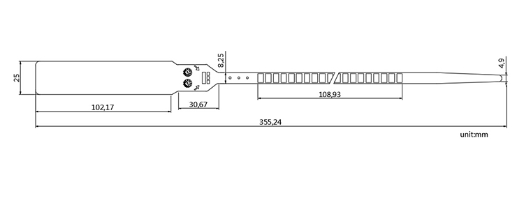 plastic seal CAD 