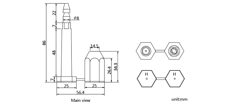 bolt seal CAD