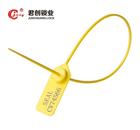 yellow pull tight plastic seal 